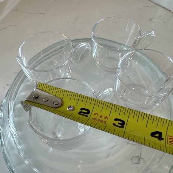 SPIEGELAU Germany Glass Espresso Set of 4 Cups - Picture 3 of 16